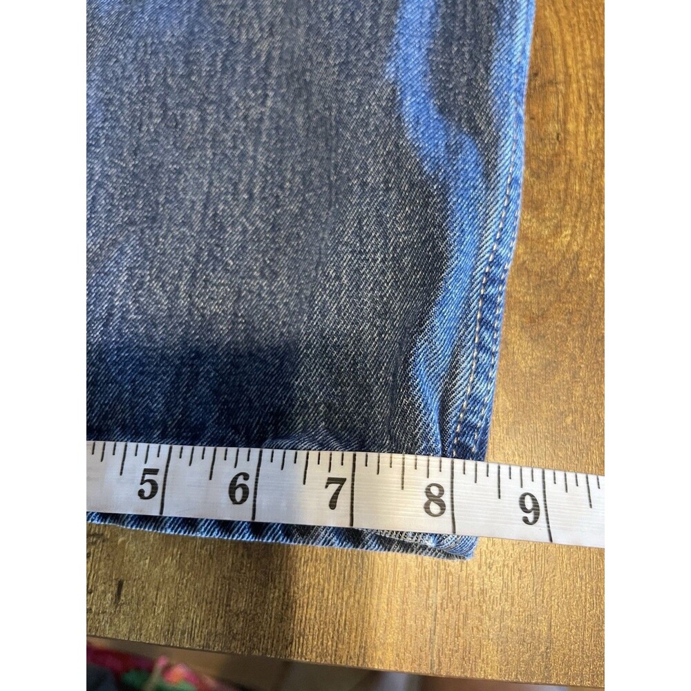 Levi's 505 Men's Regular Fit Straight Leg Jeans Blue Denim 40x29 Normcore Grunge - Picture 14 of 15